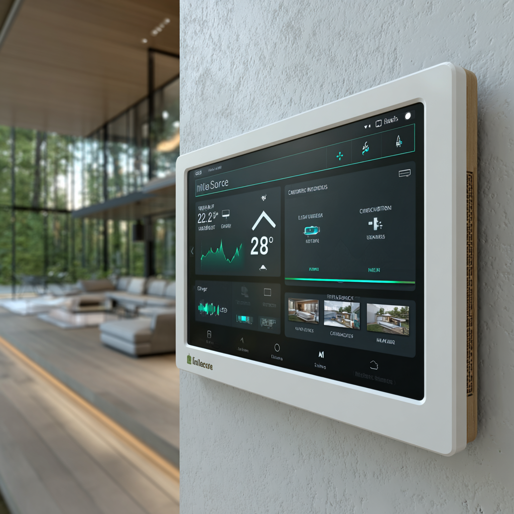 yorks1010 ultra realistic smart home control tablet mounted o b4bce445 4264 458b bb14 e3a1a1b48b3e 0